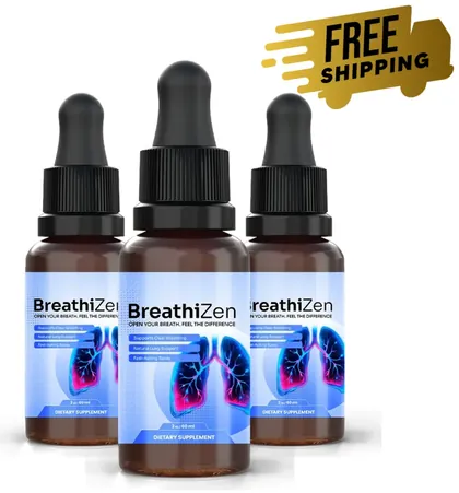 Three bottles of BreathiZen